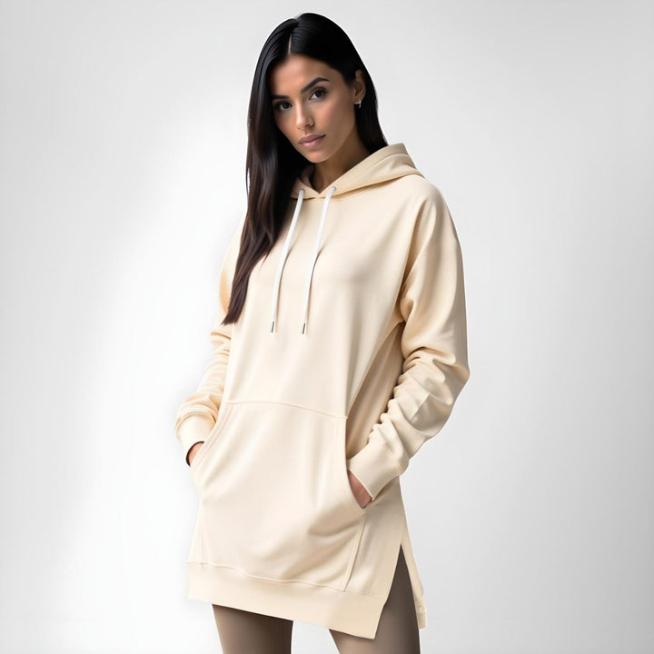 Oversized Hoodie-Kleid