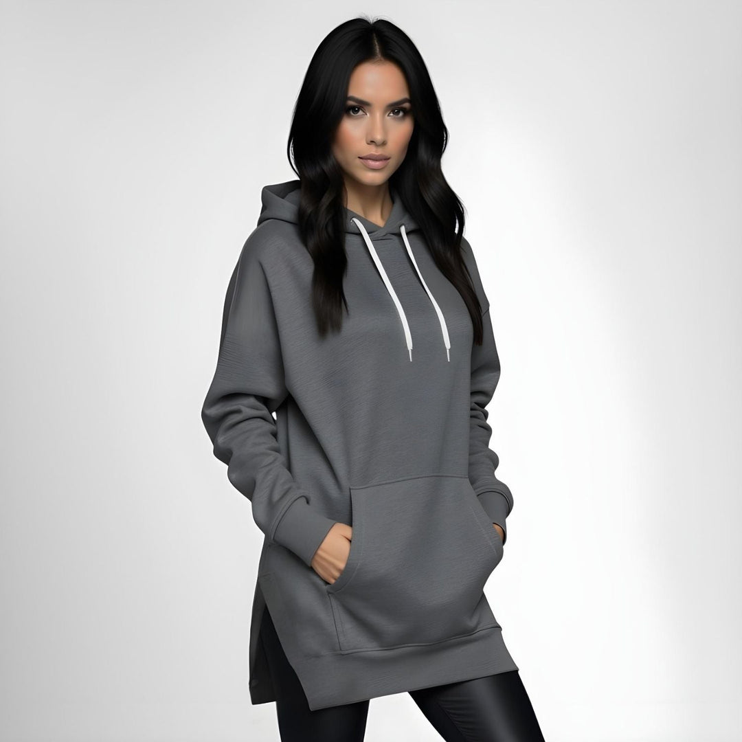 Oversized Hoodie-Kleid