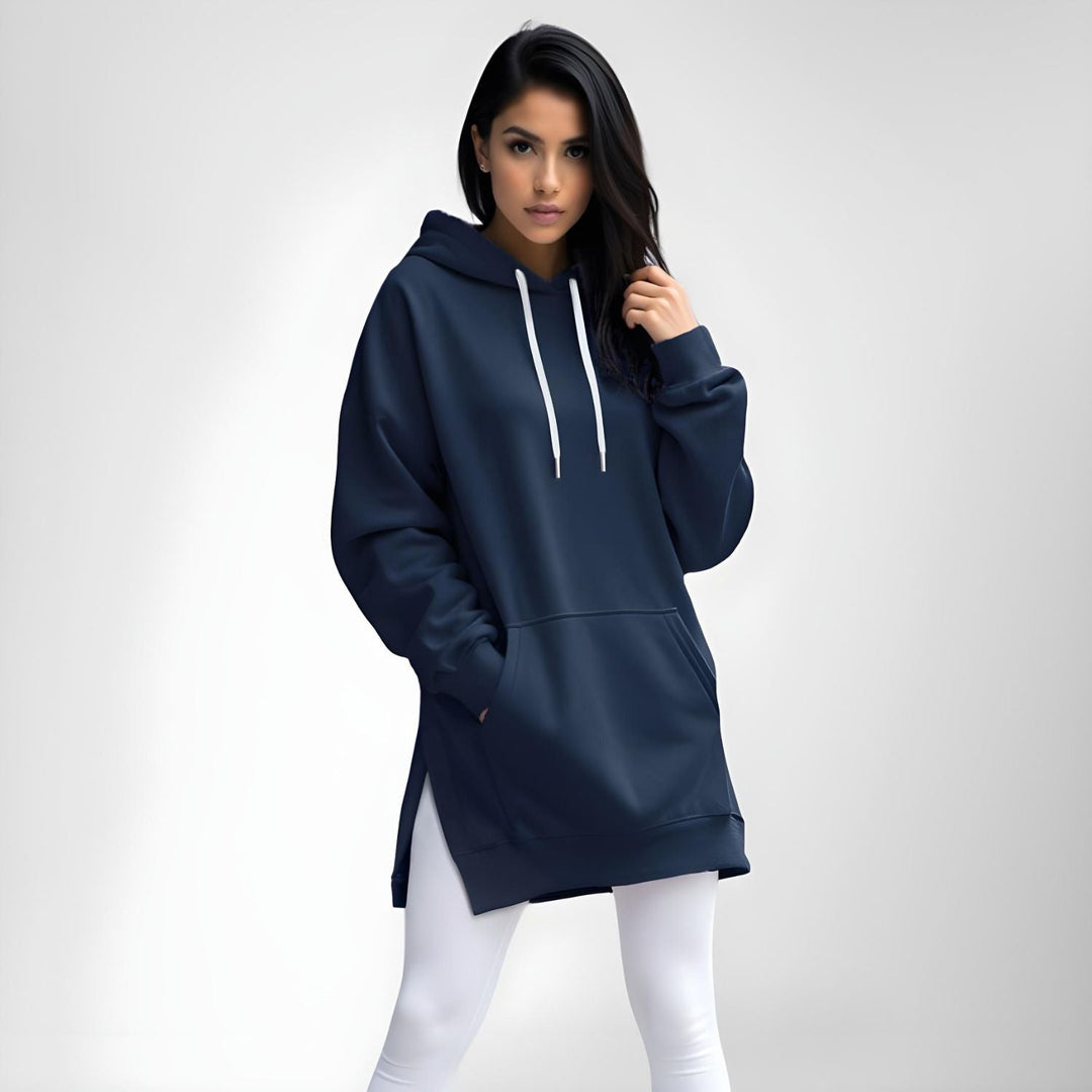 Oversized Hoodie-Kleid